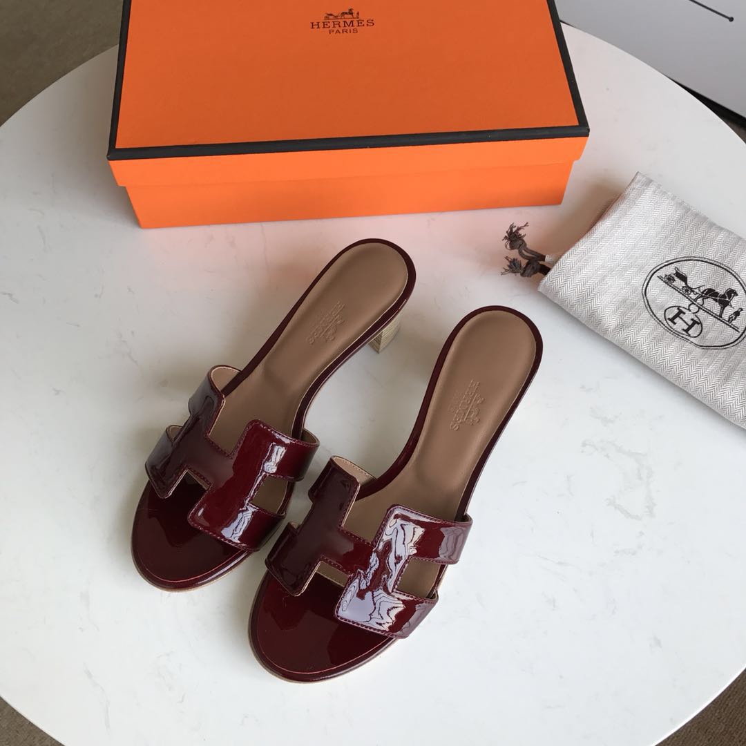 에르메스 올수공 오아시스 슬리퍼 샌들 페이던트 04